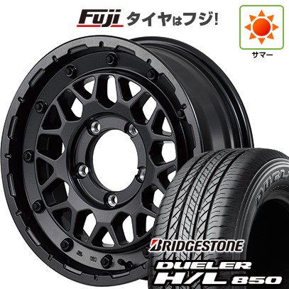 【新品】ジムニー 夏タイヤ ホイール4本セット 175/80R16 ブリヂストン デューラー H/L850 MID ナイトロパワー M29 スティンガー 16インチ