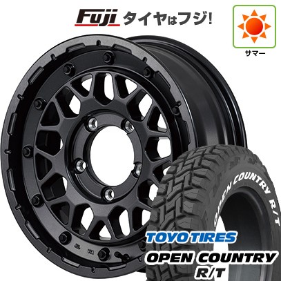 【新品】ジムニー 夏タイヤ ホイール4本セット 185/85R16 トーヨー オープンカントリー R/T RWL/RBL MID ナイトロパワー M29 スティンガー 16インチ