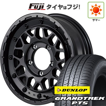 【新品】ジムニー 夏タイヤ ホイール４本セット 175/80R16 ダンロップ グラントレック PT5 MID ナイトロパワー M29 スティンガー 16インチ