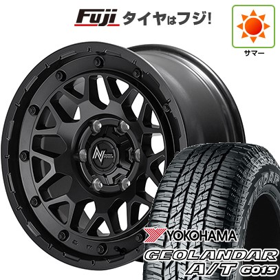 【新品】ハイエース200系 夏タイヤ ホイール４本セット 215/65R16 109/107S ヨコハマ ジオランダー A/T G015 WL/RBL MID ナイトロパワー M29 スティンガー 16インチ