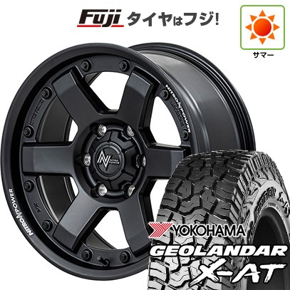 【新品】ハイエース200系 夏タイヤ ホイール4本セット 215/65R16 109/107Q ヨコハマ ジオランダー X-AT G016 OWL MID ナイトロパワー M6 カービン 16インチ