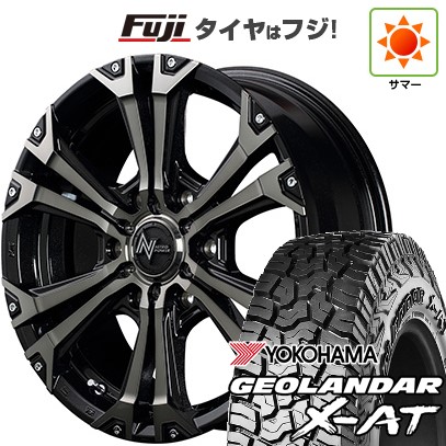 【新品】ハイエース200系 夏タイヤ ホイール4本セット 215/65R16 109/107Q ヨコハマ ジオランダー X-AT G016 OWL MID ナイトロパワー ジャベリン 16インチ