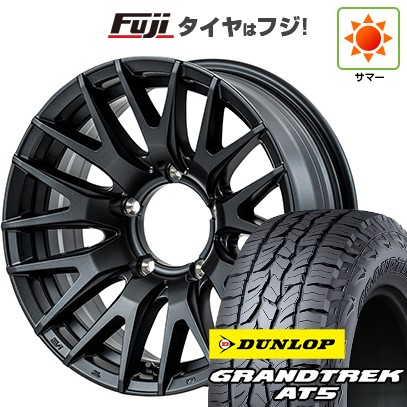 【新品】ジムニーシエラ 夏タイヤ ホイール４本セット 215/70R16 ダンロップ グラントレック AT5 MID RMP 029F 16インチ