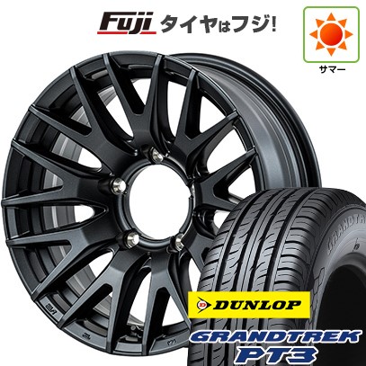 【新品】ジムニーシエラ 夏タイヤ ホイール4本セット 215/70R16 ダンロップ グラントレック PT3 MID RMP 029F 16インチ