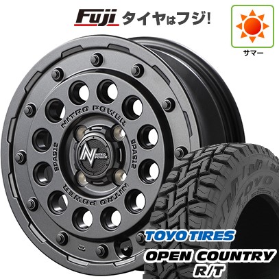【新品 軽自動車】N-BOX タント スペーシア 夏タイヤ ホイール4本セット 155/65R14 トーヨー オープンカントリー R/T RBL MID ナイトロパワー H12 ショットガン 14インチ