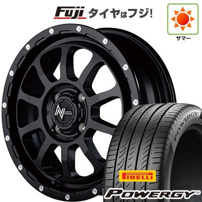 【新品 軽自動車】N-BOX タント スペーシア 夏タイヤ ホイール４本セット 165/55R15 ピレリ パワジー MID ナイトロパワー M10 パーシングKC 15インチ