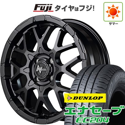 【新品 軽自動車】N-BOX タント スペーシア 夏タイヤ ホイール4本セット 165/55R15 ダンロップ エナセーブ EC204 MID ナイトロパワー M28 バレットKC 15インチ
