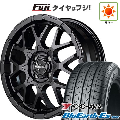 【新品 軽自動車】N-BOX タント スペーシア 夏タイヤ ホイール４本セット 165/55R15 ヨコハマ ブルーアース ES32 MID ナイトロパワー M28 バレットKC 15インチ
