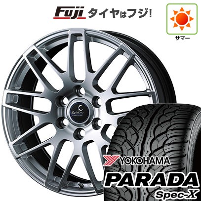 【新品】ランクル300 夏タイヤ ホイール4本セット 275/55R20 ヨコハマ PARADA Spec-X ウェッズ デルモア LC.S 20インチ