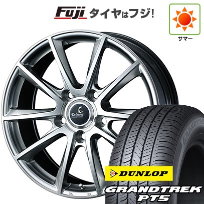 ランクル200 夏タイヤ ホイール4本セット 285/50R20 ダンロップ グラントレック PT5 WEDS ウェッズ デルモア LX.L 20インチ