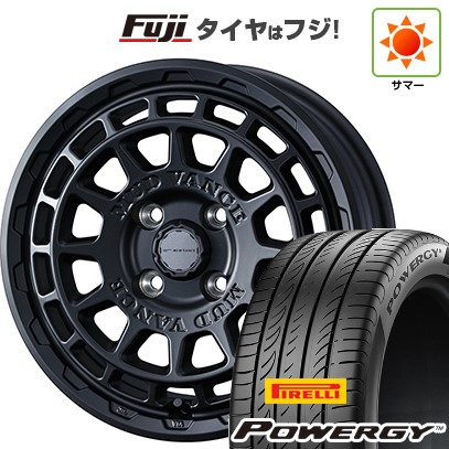 【新品 軽自動車】N-BOX タント スペーシア 夏タイヤ ホイール4本セット 165/55R15 ピレリ パワジー ウェッズ ウェッズアドベンチャー マッドヴァンス X タイプF 15インチ