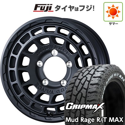 【新品】ジムニー 夏タイヤ ホイール４本セット 185/85R16 グリップマックス マッドレイジR/T MAX RWL(限定) ウェッズアドベンチャー マッドヴァンス X タイプF 16インチ