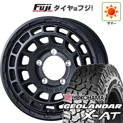 【新品】ジムニーシエラ 夏タイヤ ホイール４本セット 215/70R16 ヨコハマ ジオランダー X-AT G016 ウェッズアドベンチャー マッドヴァンス X タイプF 16インチ