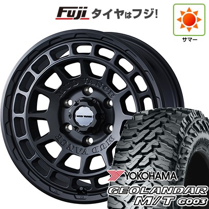 プラド/ハイラックス/トライトン(GSR) 夏タイヤ ホイール4本セット 265/65R17 ヨコハマ ジオランダー M/T G003 WEDS ウェッズアドベンチャー マッドヴァンス X タイプF 17インチ