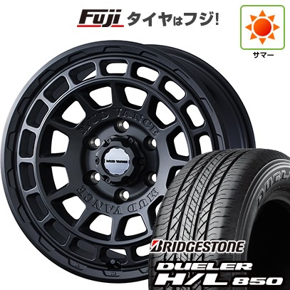 プラド/ハイラックス/トライトン(GSR) 夏タイヤ ホイール4本セット 265/65R17 ブリヂストン デューラー H/L850 WEDS ウェッズアドベンチャー マッドヴァンス X タイプF 17インチ