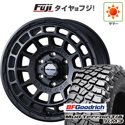 プラド/ハイラックス 夏タイヤ ホイール4本セット 265/70R17 BFグッドリッチ マッドテレーンT/A KM3 WEDS ウェッズアドベンチャー マッドヴァンス X タイプF 17インチ