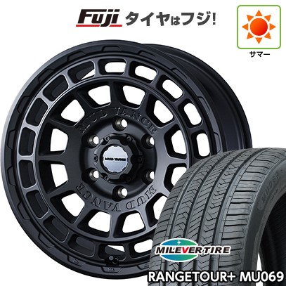 プラド/ハイラックス/トライトン(GSR) 夏タイヤ ホイール4本セット 265/65R17 ミレバー レンジツアープラスMU069(限定) WEDS ウェッズアドベンチャー マッドヴァンス X タイプF 17インチ