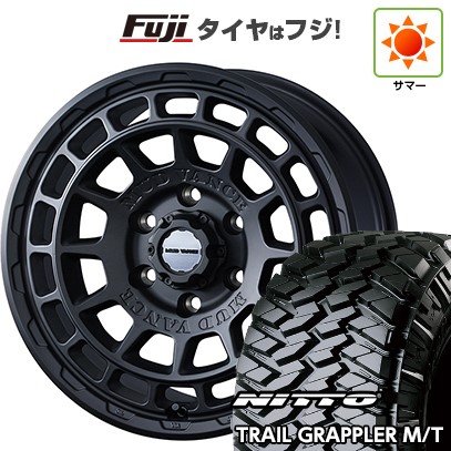 プラド/ハイラックス 夏タイヤ ホイール4本セット 265/70R17 ニットー トレイルグラップラー M/T WEDS ウェッズアドベンチャー マッドヴァンス X タイプF 17インチ