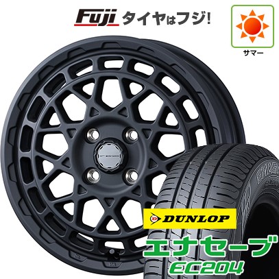 【新品 軽自動車】N-BOX タント スペーシア 夏タイヤ ホイール４本セット 165/55R15 ダンロップ エナセーブ EC204 ウェッズ ウェッズアドベンチャー マッドヴァンス X タイプM 15インチ