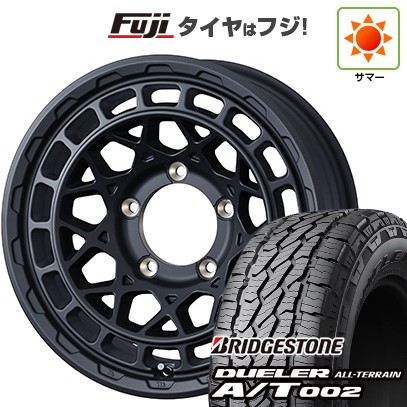 【新品】ジムニー 夏タイヤ ホイール４本セット 175/80R16 ブリヂストン デューラー A/T002 RBL ウェッズアドベンチャー マッドヴァンス X タイプM 16インチ