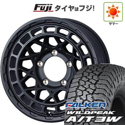 【新品】ジムニー 夏タイヤ ホイール４本セット 175/80R16 ファルケン ワイルドピーク A/T3W ウェッズアドベンチャー マッドヴァンス X タイプM 16インチ