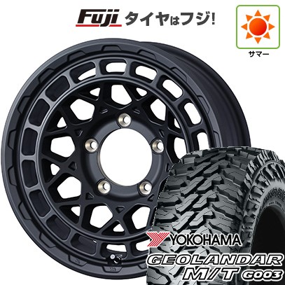 【新品】ジムニーシエラ 夏タイヤ ホイール４本セット 225/70R16 ヨコハマ ジオランダー M/T G003 ウェッズアドベンチャー マッドヴァンス X タイプM 16インチ