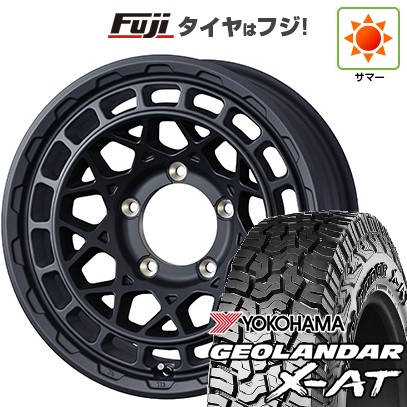 【新品】ジムニー 夏タイヤ ホイール４本セット 195/80R16 ヨコハマ ジオランダー X-AT G016 OWL ウェッズアドベンチャー マッドヴァンス X タイプM 16インチ