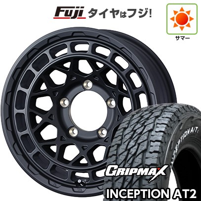 【新品】ジムニー 夏タイヤ ホイール４本セット 175/80R16 グリップマックス インセプション A/TII RWL(限定) ウェッズアドベンチャー マッドヴァンス X タイプM 16インチ