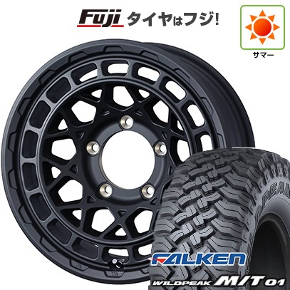 【新品】ジムニー 夏タイヤ ホイール４本セット 185/85R16 ファルケン ワイルドピーク M/T01 ウェッズアドベンチャー マッドヴァンス X タイプM 16インチ