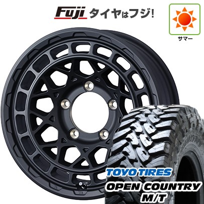【新品】ジムニー 夏タイヤ ホイール４本セット 195/80R16 トーヨー オープンカントリー M/T ウェッズアドベンチャー マッドヴァンス X タイプM 16インチ