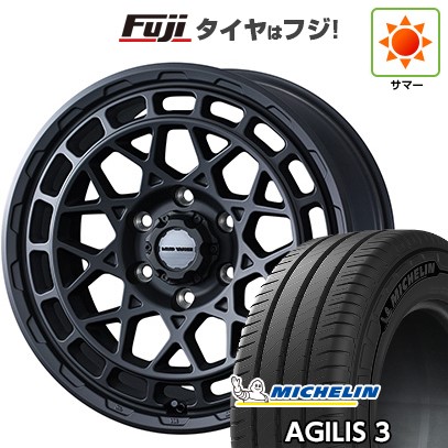 【新品】ハイエース200系 夏タイヤ ホイール４本セット 215/65R16 109/107T ミシュラン アジリス3 ウェッズアドベンチャー マッドヴァンス X タイプM 16インチ