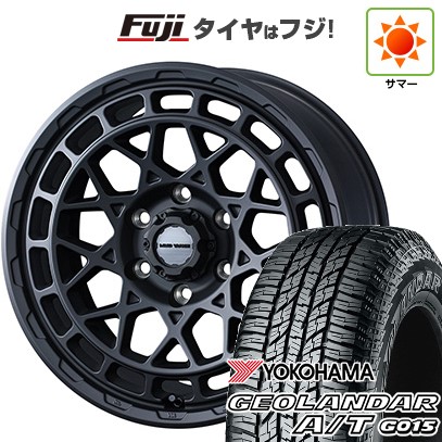 【新品】ハイエース200系 夏タイヤ ホイール４本セット 215/65R16 109/107S ヨコハマ ジオランダー A/T G015 WL/RBL ウェッズアドベンチャー マッドヴァンス X タイプM 16インチ