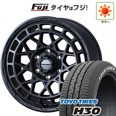 【新品】ハイエース200系 夏タイヤ ホイール４本セット 215/65R16 109/107R トーヨー H30 ウェッズアドベンチャー マッドヴァンス X タイプM 16インチ