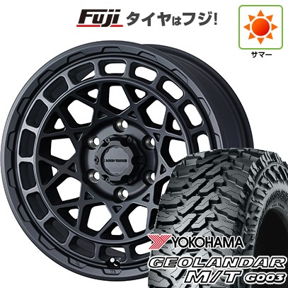 プラド/ハイラックス 夏タイヤ ホイール4本セット 265/70R17 ヨコハマ ジオランダー M/T G003 WEDS ウェッズアドベンチャー マッドヴァンス X タイプM 17インチ