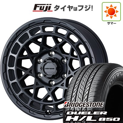 プラド/ハイラックス/トライトン(GSR) 夏タイヤ ホイール4本セット 265/65R17 ブリヂストン デューラー H/L850 WEDS ウェッズアドベンチャー マッドヴァンス X タイプM 17インチ