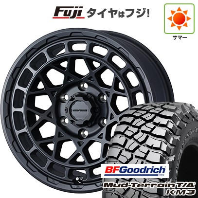 プラド/ハイラックス 夏タイヤ ホイール4本セット 265/70R17 BFグッドリッチ マッドテレーンT/A KM3 WEDS ウェッズアドベンチャー マッドヴァンス X タイプM 17インチ