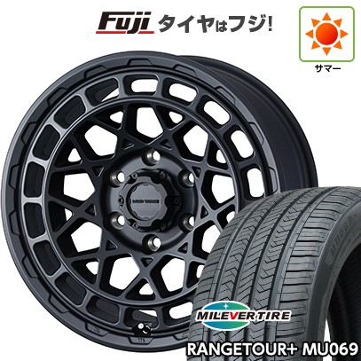 プラド/ハイラックス/トライトン(GSR) 夏タイヤ ホイール4本セット 265/65R17 ミレバー レンジツアープラスMU069(限定) WEDS ウェッズアドベンチャー マッドヴァンス X タイプM 17インチ
