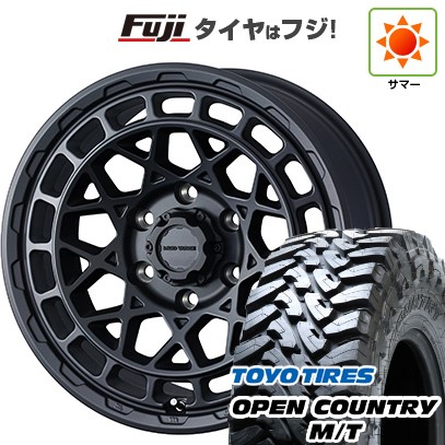 プラド/ハイラックス 夏タイヤ ホイール4本セット 265/70R17 トーヨー オープンカントリー M/T WEDS ウェッズアドベンチャー マッドヴァンス X タイプM 17インチ