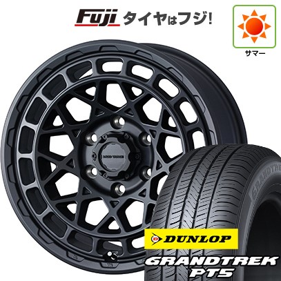 プラド/ハイラックス 夏タイヤ ホイール4本セット 265/70R17 ダンロップ グラントレック PT5 WEDS ウェッズアドベンチャー マッドヴァンス X タイプM 17インチ