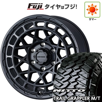 プラド/ハイラックス 夏タイヤ ホイール4本セット 265/70R17 ニットー トレイルグラップラー M/T WEDS ウェッズアドベンチャー マッドヴァンス X タイプM 17インチ