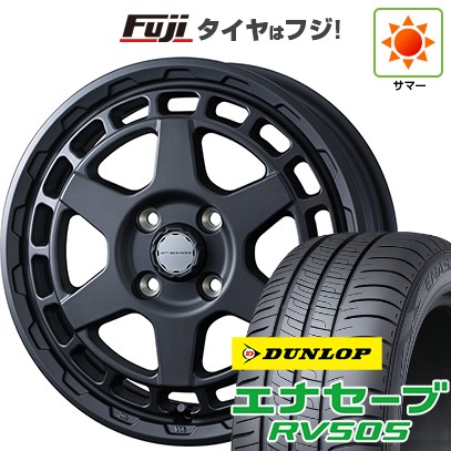 【新品 軽自動車】N-BOX タント スペーシア 夏タイヤ ホイール4本セット 155/65R14 ダンロップ エナセーブ RV505 ウェッズ ウェッズアドベンチャー マッドヴァンス X タイプS 14インチ