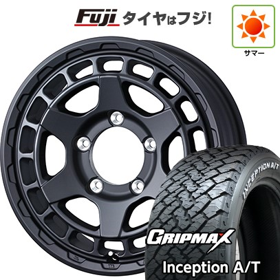 ジムニーシエラ/ジムニーノマド 夏タイヤ ホイール4本セット 215/75R15 グリップマックス インセプション A/T RWL(限定) WEDS ウェッズアドベンチャー マッドヴァンス X タイプS 15インチ