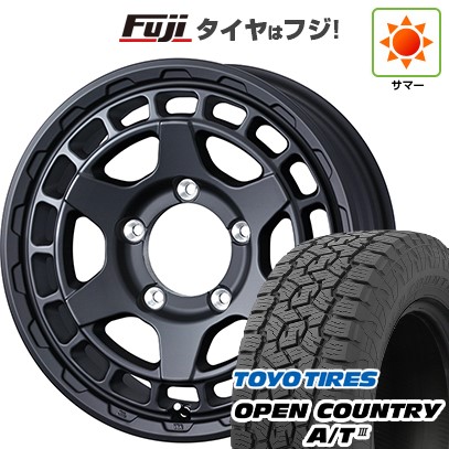 【新品】ジムニーシエラ 夏タイヤ ホイール4本セット 195/80R15 トーヨー オープンカントリー A/T III RWL/RBL ウェッズアドベンチャー マッドヴァンス X タイプS 15インチ