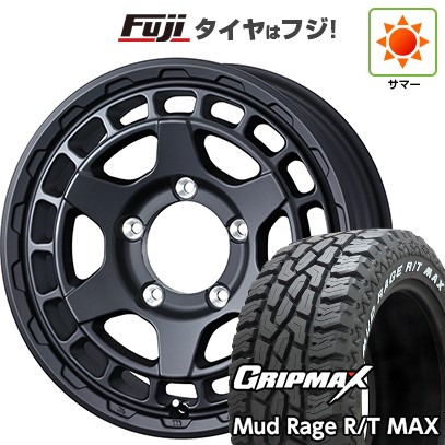 【新品】ジムニー 夏タイヤ ホイール４本セット 185/85R16 グリップマックス マッドレイジR/T MAX RWL(限定) ウェッズアドベンチャー マッドヴァンス X タイプS 16インチ