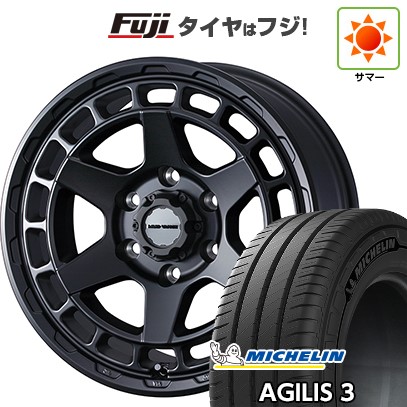 【新品】ハイエース200系 夏タイヤ ホイール４本セット 215/65R16 109/107T ミシュラン アジリス3 ウェッズアドベンチャー マッドヴァンス X タイプS 16インチ
