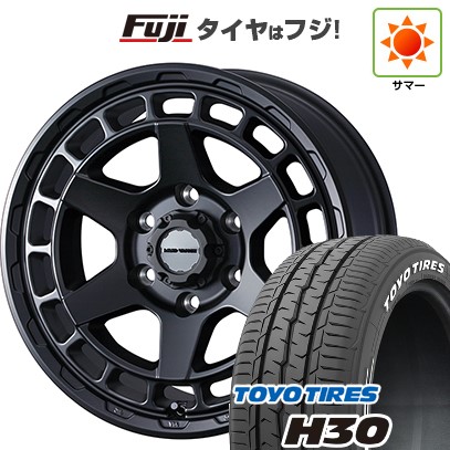 【新品】ハイエース200系 夏タイヤ ホイール４本セット 215/65R16 109/107R トーヨー H30 ウェッズアドベンチャー マッドヴァンス X タイプS 16インチ