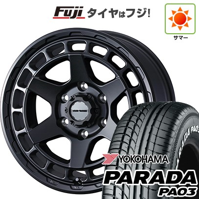 【新品】ハイエース200系 夏タイヤ ホイール４本セット 215/65R16 109/107S ヨコハマ PARADA PA03 ホワイトレター ウェッズアドベンチャー マッドヴァンス X タイプS 16インチ