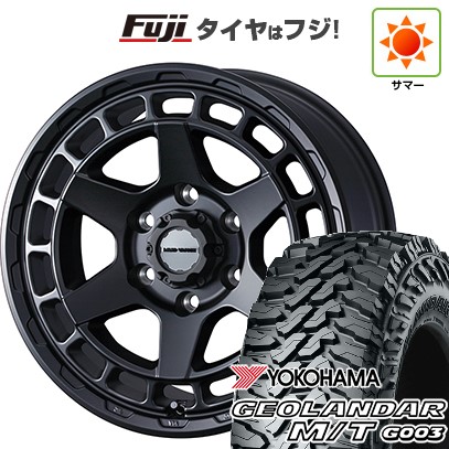 プラド/ハイラックス 夏タイヤ ホイール4本セット 265/70R17 ヨコハマ ジオランダー M/T G003 WEDS ウェッズアドベンチャー マッドヴァンス X タイプS 17インチ