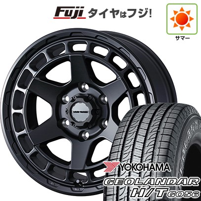 プラド/ハイラックス 夏タイヤ ホイール4本セット 265/70R17 ヨコハマ ジオランダー H/T G056 WEDS ウェッズアドベンチャー マッドヴァンス X タイプS 17インチ