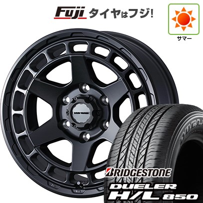 プラド/ハイラックス/トライトン(GSR) 夏タイヤ ホイール4本セット 265/65R17 ブリヂストン デューラー H/L850 WEDS ウェッズアドベンチャー マッドヴァンス X タイプS 17インチ